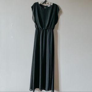 🍉Black Summer Maxi Dress